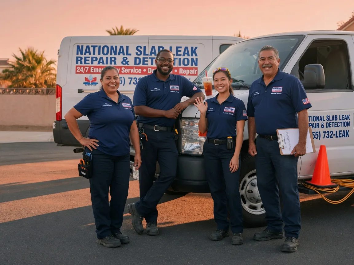 Slab Leak Detection company in Webbers Falls, OK